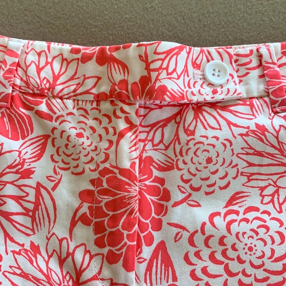 Talbots The Perfect Skimmer Floral Capri Crop Pant - Picture 9 of 11